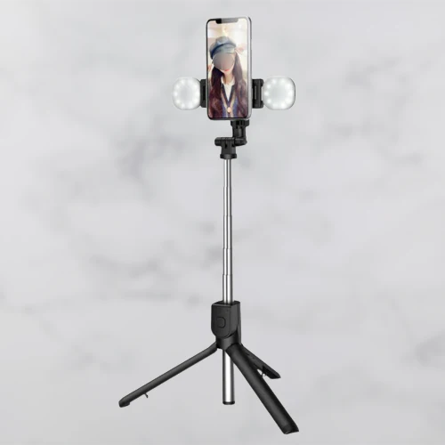 Multifunctional Foldable Selfie Ring Tripod