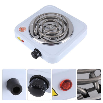 Portable Electric Hot Plate | Single Burner Coil Stove with Temperature Control for Cooking & Travel