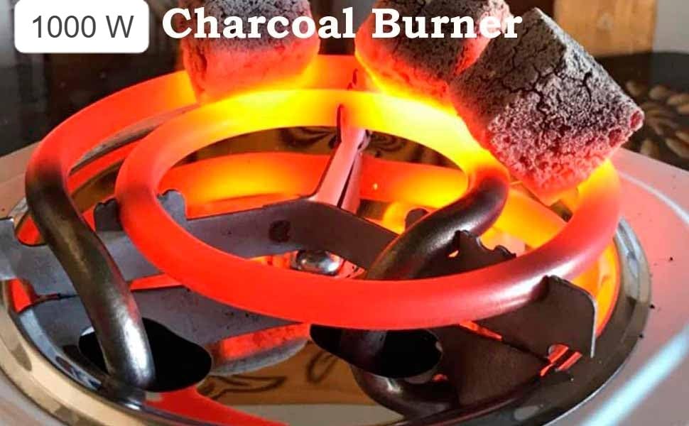 Portable Electric Hot Plate | Single Burner Coil Stove with Temperature Control for Cooking & Travel