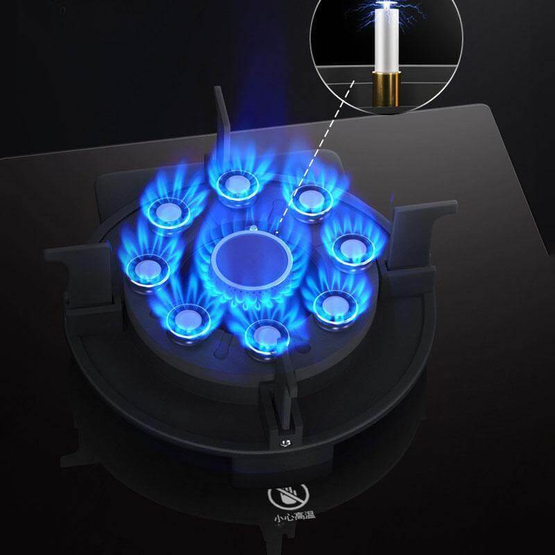 Combo of 2  Electric Liftable Double Induction Stove | Twin Pack Built-in 2 Burner Glass Hob with Auto Ignition